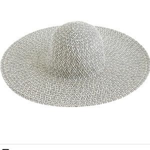 NWT J. CREW Patterned Summer Straw Hat
